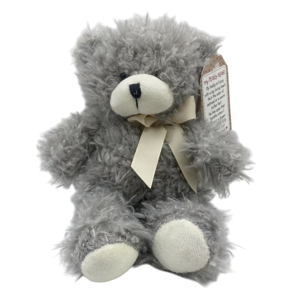 Ganz Hug Me Teddy Bear Jake Plush Stuffed Animal w/ Tags HTF Shaggy Collectible
